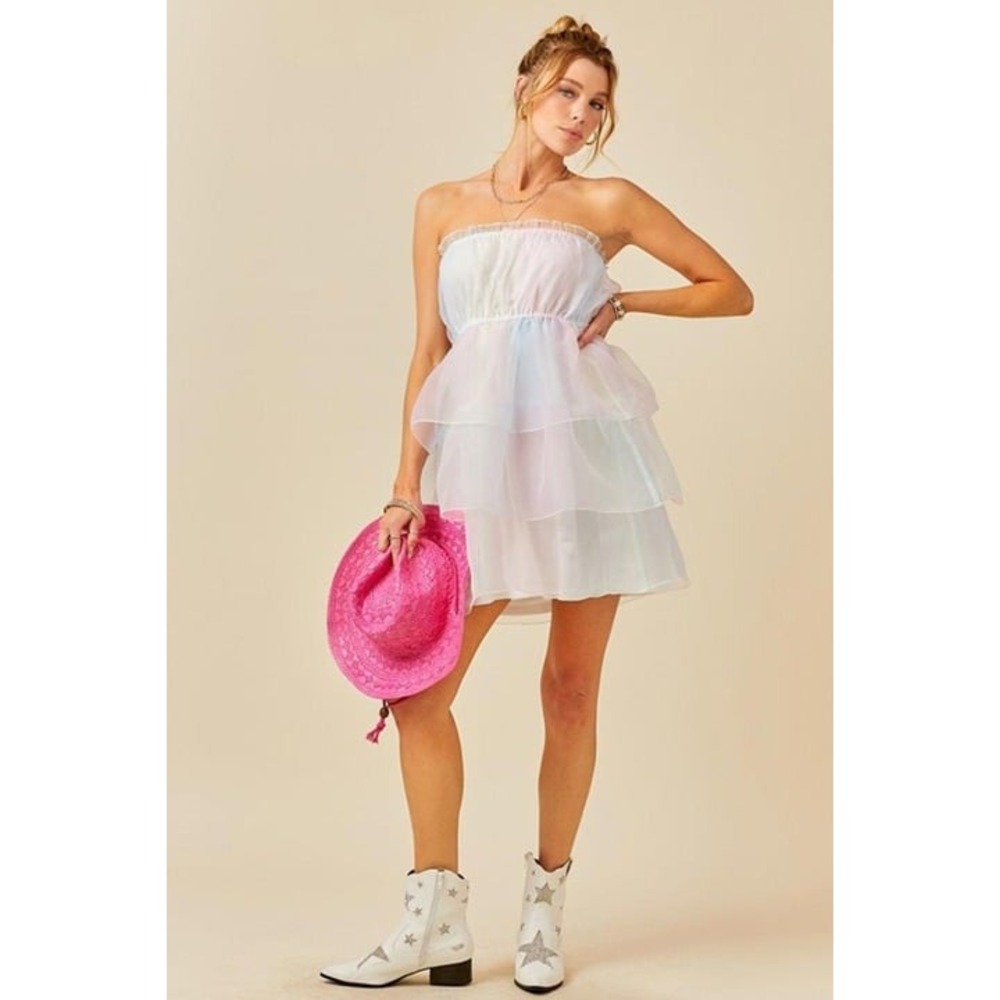 COTTON CANDY CUTIE DRESS - Picture 3 of 5